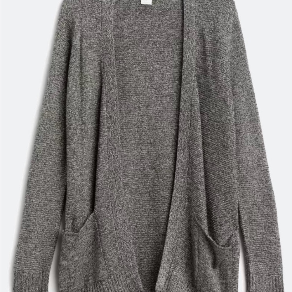 Cotton Emporium Charcoal Cardigan